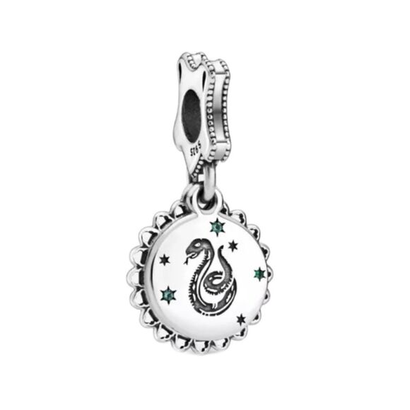 925 Silver Slytherin Harry Potter Charm - Picture 2 of 8